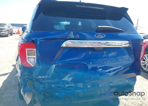 2023 Ford Explorer Xlt из США, поврежденный, VIN 1FMSK7DH6PGA58283